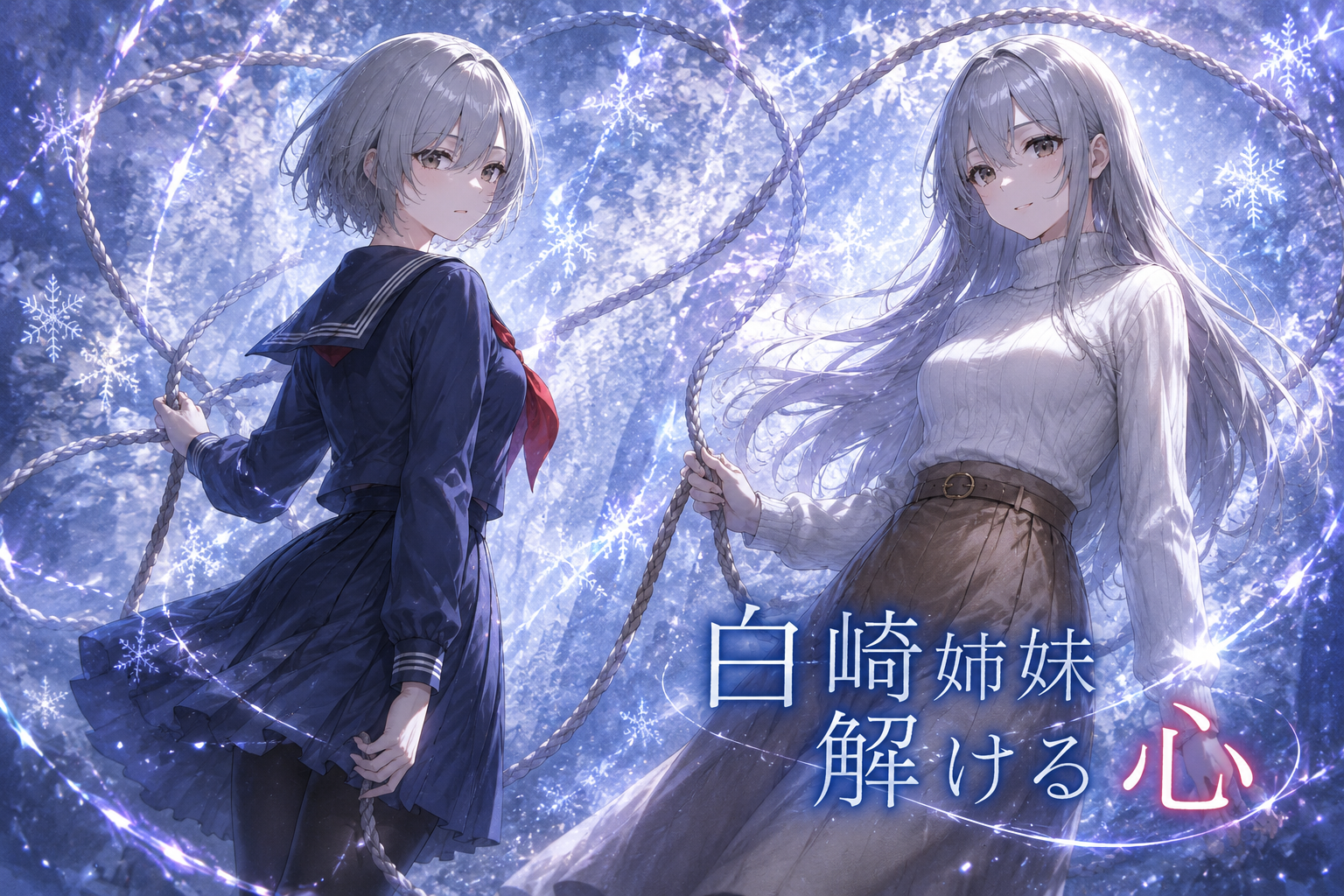 白崎姉妹、解ける心